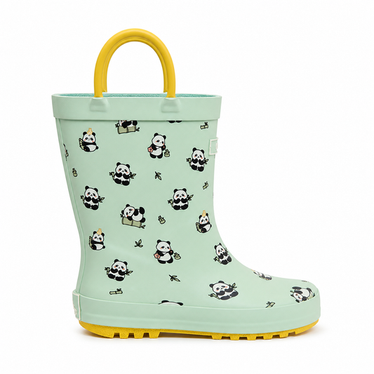 CITISTEP Printed Rain Boots for Kids-Panda