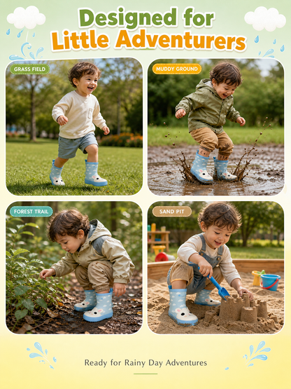 CITISTEP 3D Animal Rain Boots-Rabbit